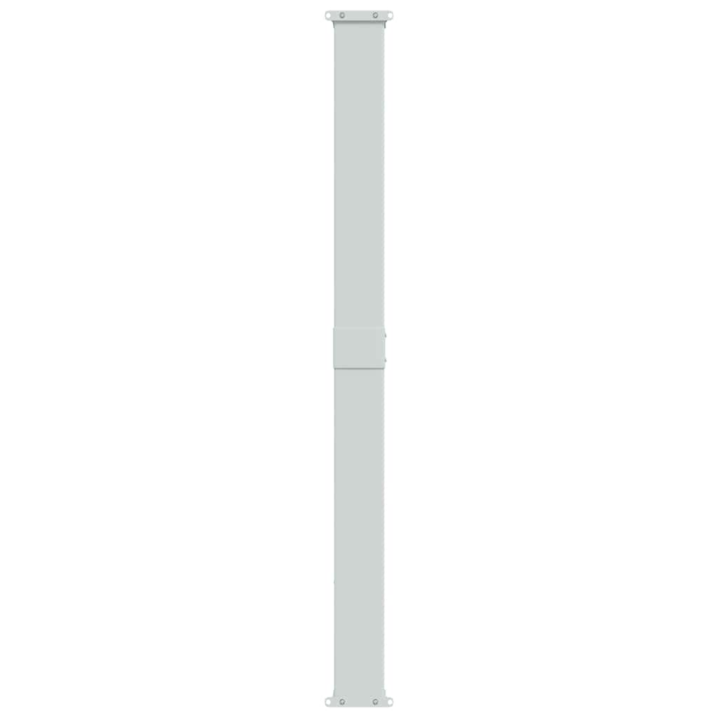 Uttrekkbar sidemarkise 180x500 cm grå vidaXL