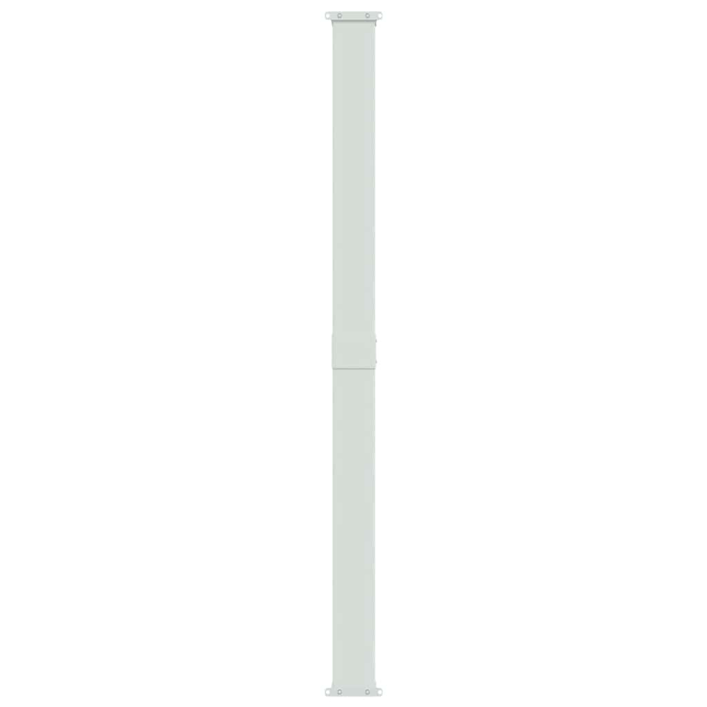 Uttrekkbar sidemarkise 200x500 cm svart vidaXL