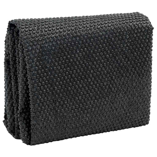 Flytende solarduk til basseng PE 450x220 cm svart og blå vidaXL