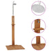 Hagedusj 75x75x210 cm heltre teak