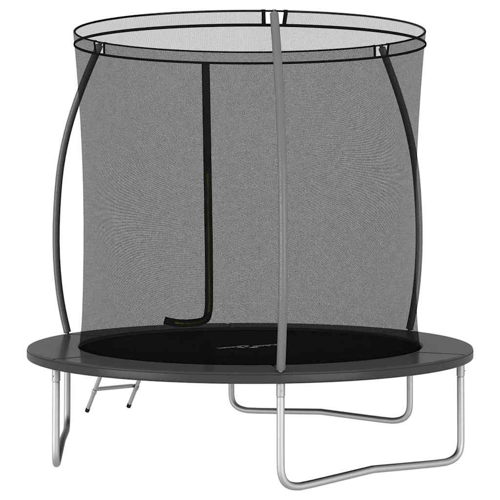 Trampolinesett rund 244x55 cm 100 kg