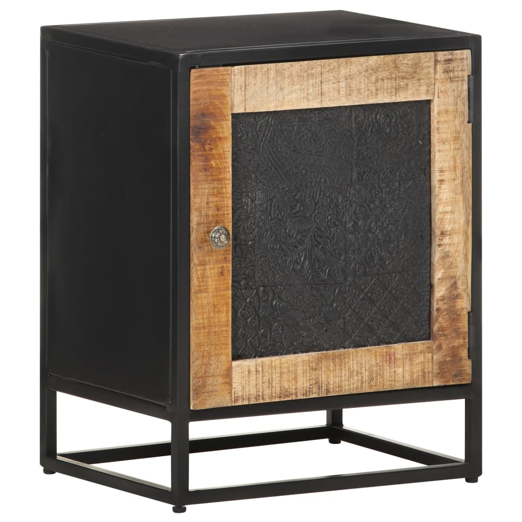 Nattbord 40x30x50 cm grovt mangotre