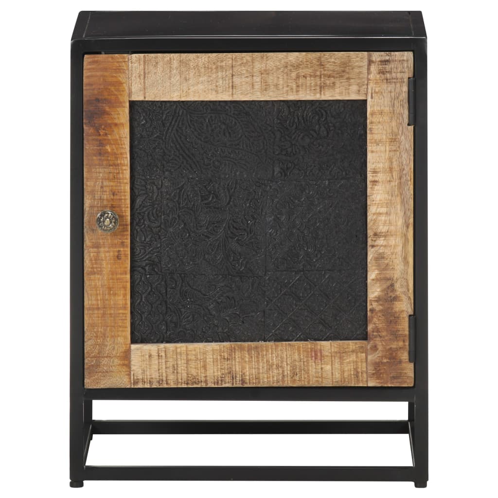 Nattbord 40x30x50 cm grovt mangotre