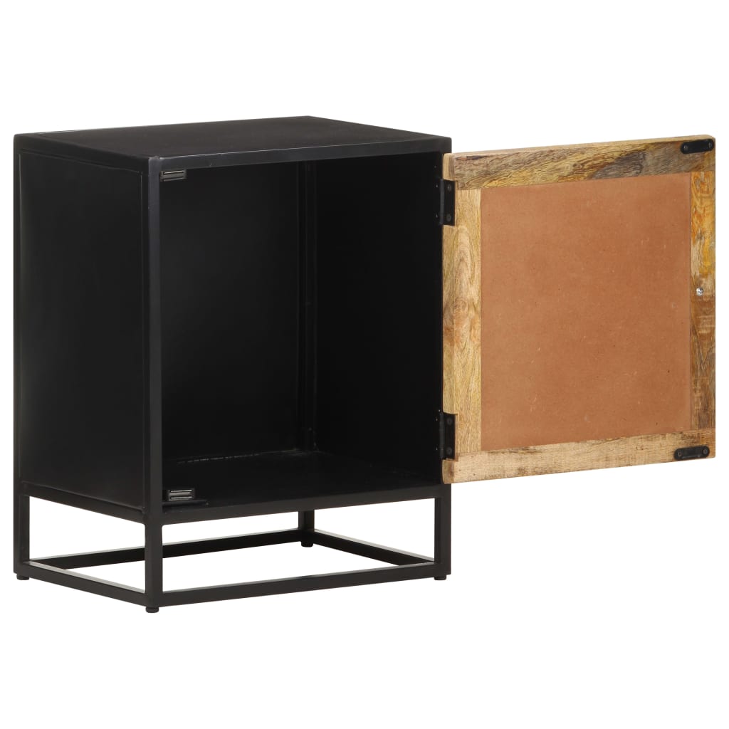 Nattbord 40x30x50 cm grovt mangotre