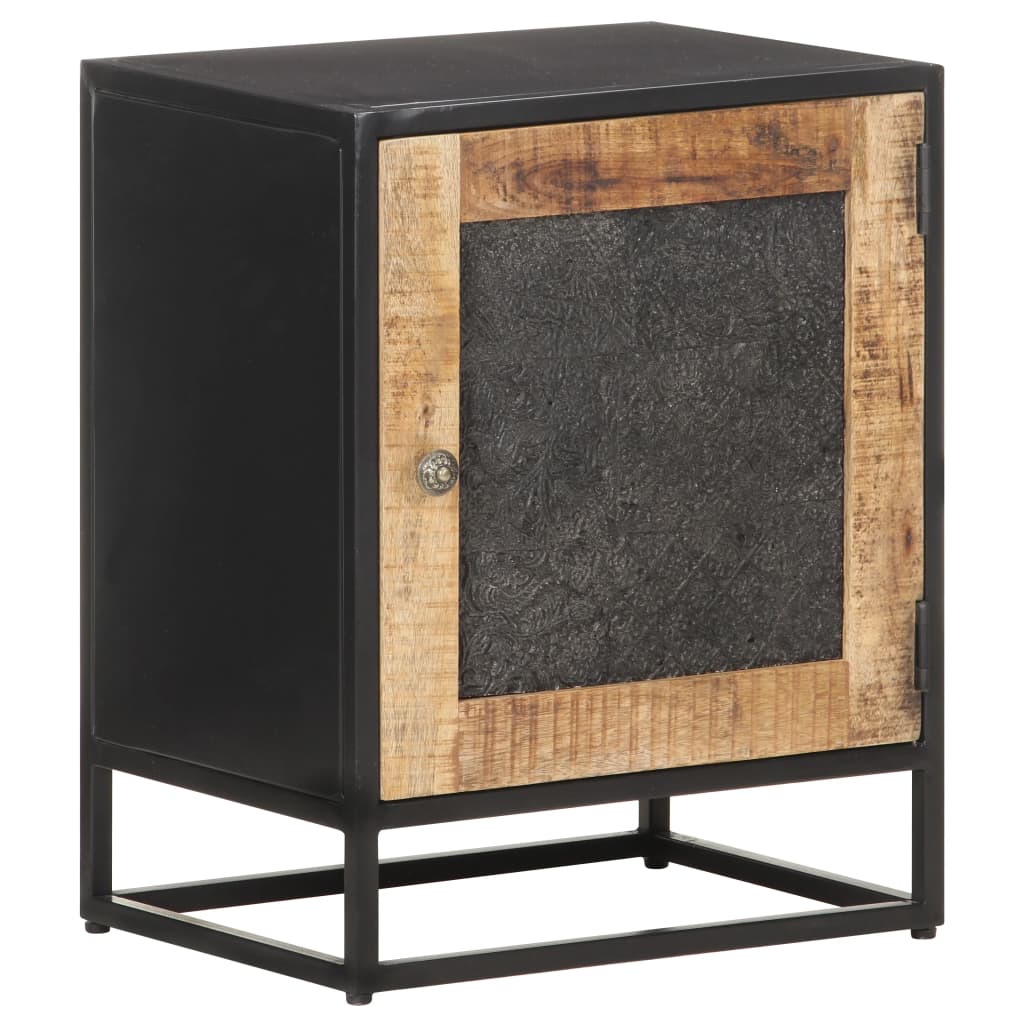 Nattbord 40x30x50 cm grovt mangotre