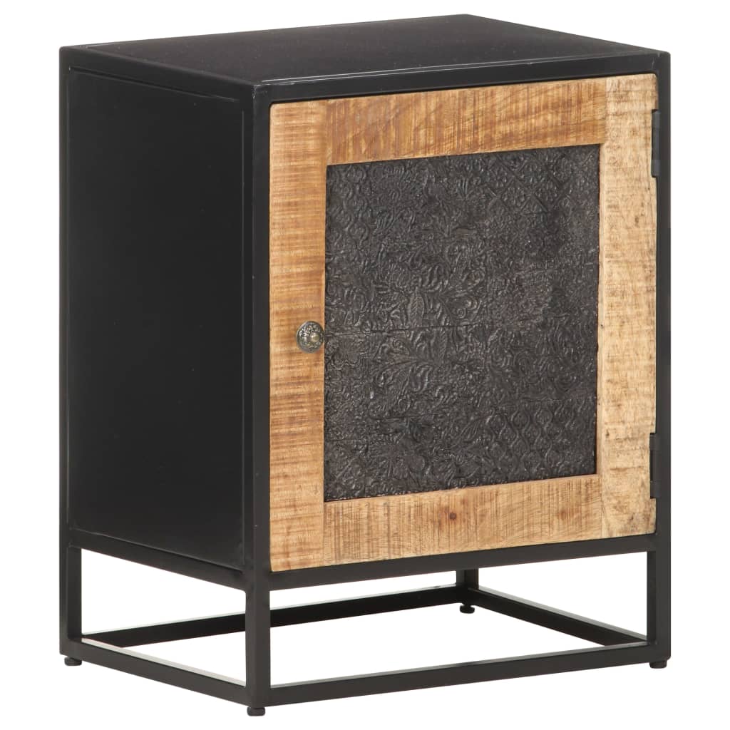 Nattbord 40x30x50 cm grovt mangotre