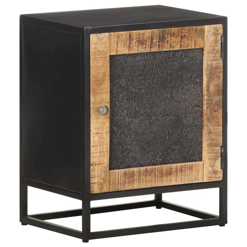 Nattbord 40x30x50 cm grovt mangotre