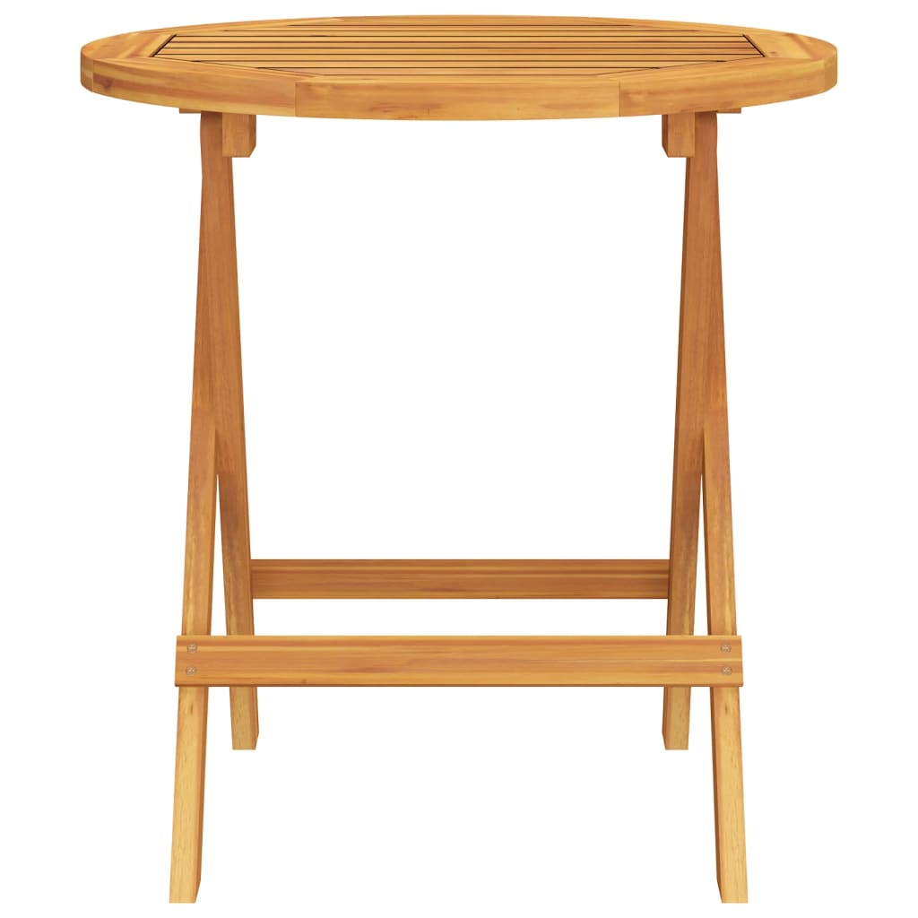Bistrobord Ø46x47 cm heltre akasie vidaXL