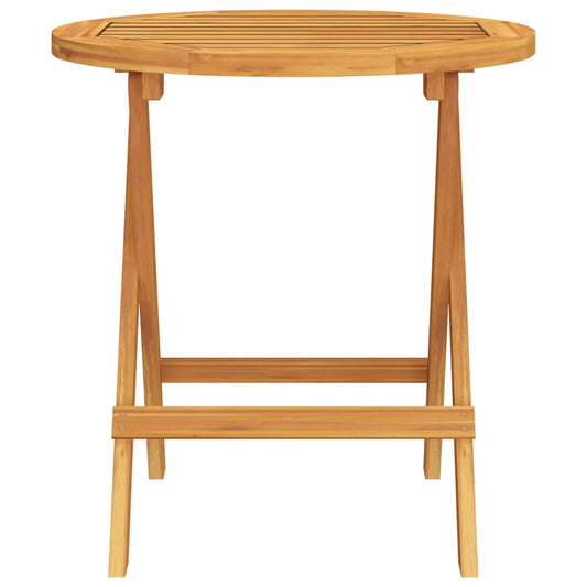 Bistrobord Ø46x47 cm heltre akasie vidaXL