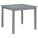 Utendørs spisebord 88x88x74 cm heltre akasie
