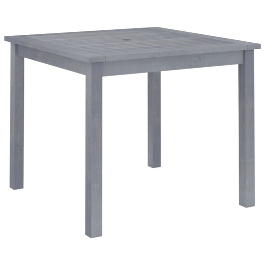 Utendørs spisebord 88x88x74 cm heltre akasie