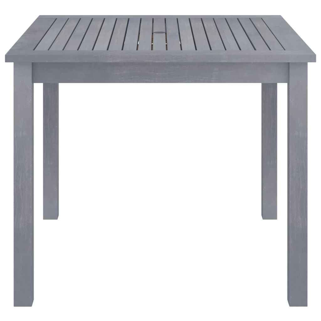 Utendørs spisebord 88x88x74 cm heltre akasie