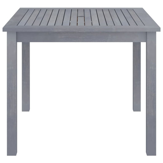 Utendørs spisebord 88x88x74 cm heltre akasie
