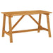 Utendørs spisebord 140x70x73,5 cm heltre akasie