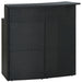 Hagebord svart 120x55x110 cm polyrotting