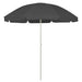 Strandparasoll antrasitt 240 cm