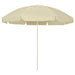 Strandparasoll sandgul 240 cm