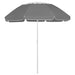 Strandparasoll antrasitt 300 cm