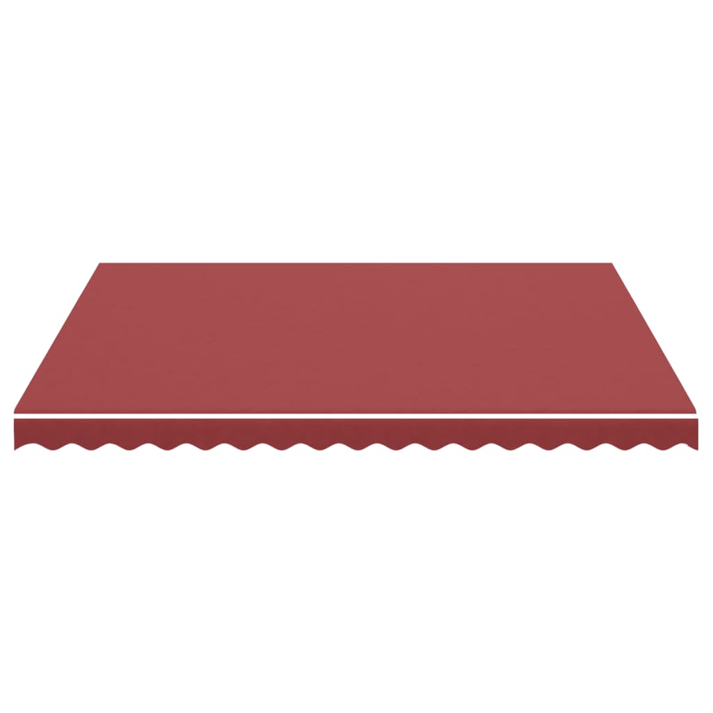 Erstatningsduk for markise burgunder 4x3,5 m polyester