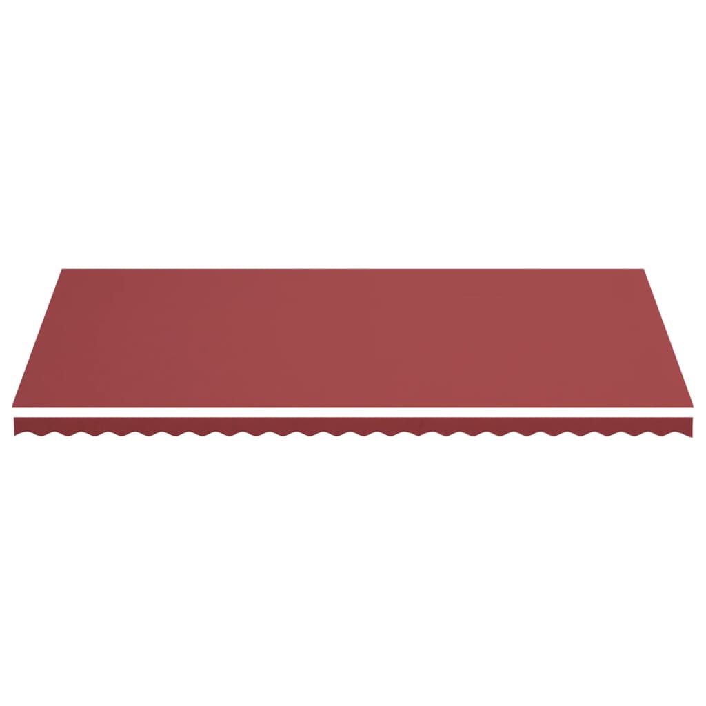 Erstatningsduk for markise burgunder 6x3 m polyester