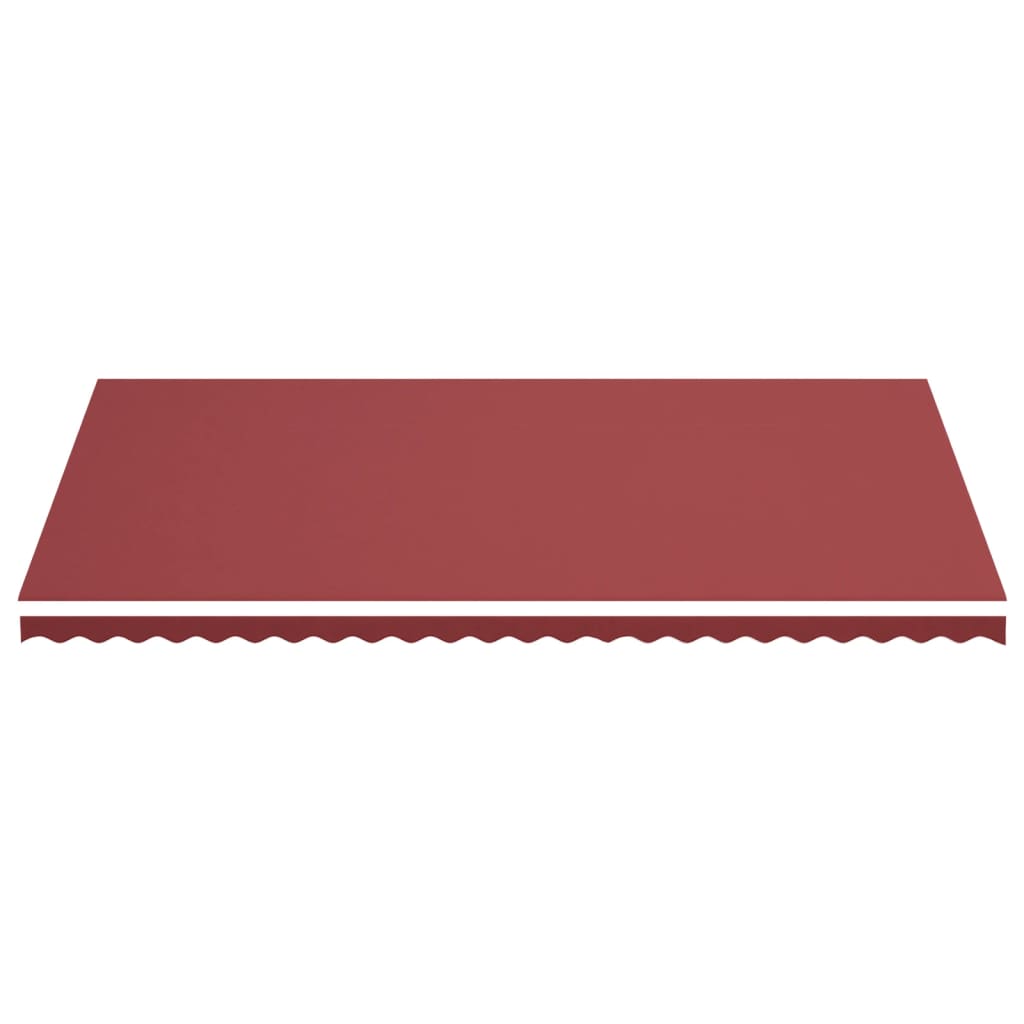 Erstatningsduk for markise burgunder 6x3,5 m polyester