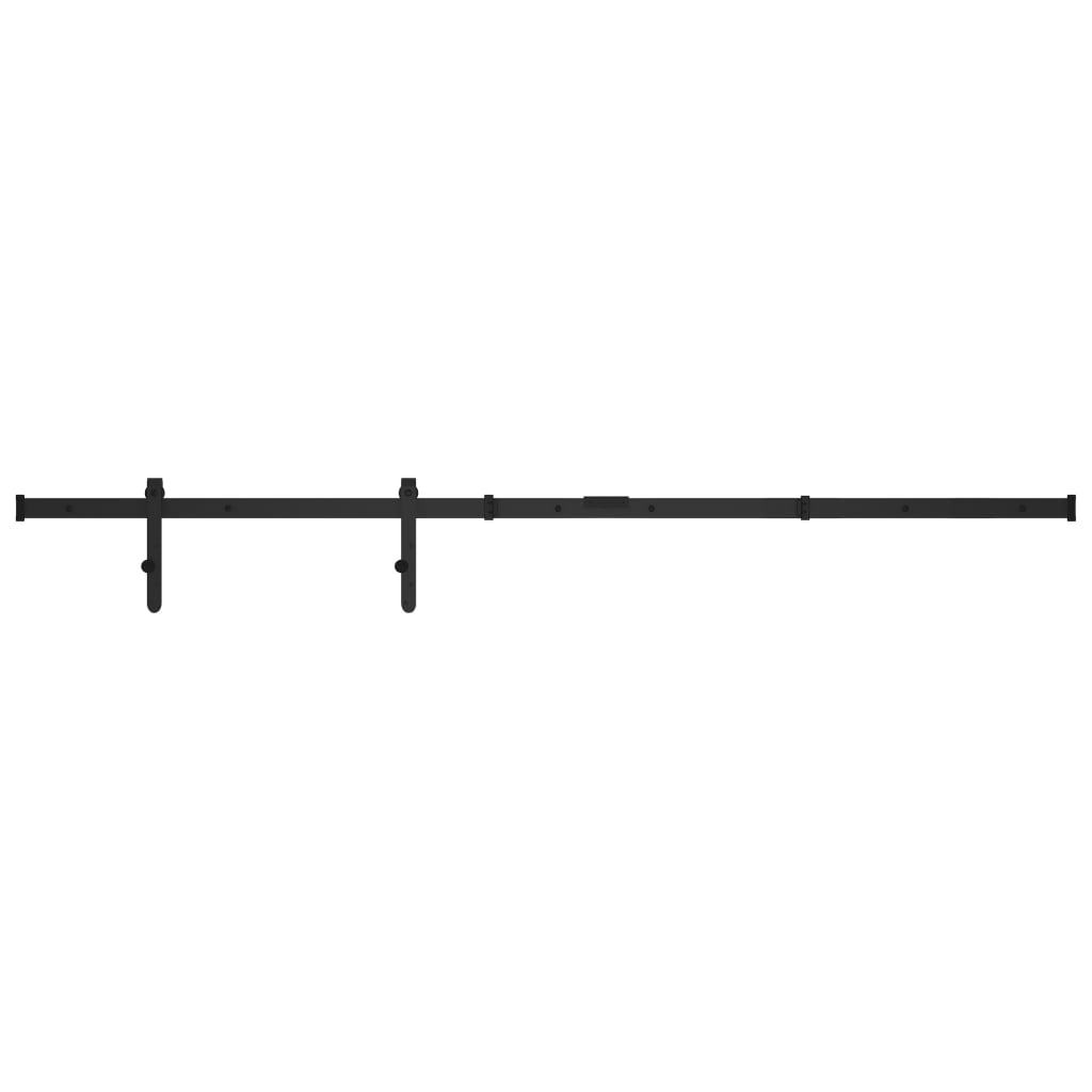 Mini skyvedørsett karbonstål 152 cm