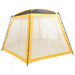 Bassengtelt stoff 500x433x250 cm gul