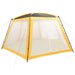 Bassengtelt stoff 660x580x250 cm gul