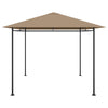 Paviljong 384x281x270 cm gråbrun 180 g/m²