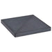 Vektplate for parasoll svart granitt firkantet 15 kg