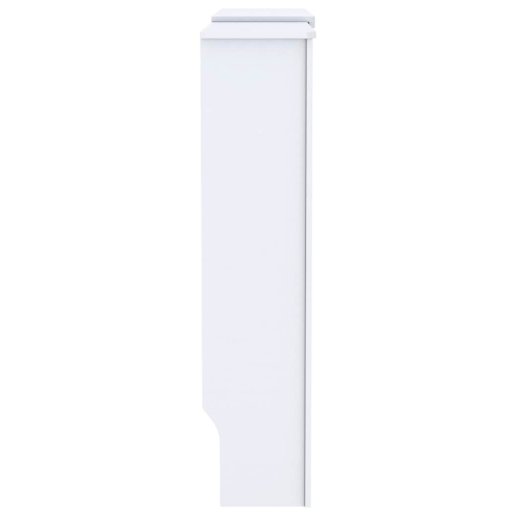 MDF Radiatordeksel 205 cm hvit vidaXL