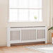 MDF Radiatordeksel 205 cm hvit vidaXL