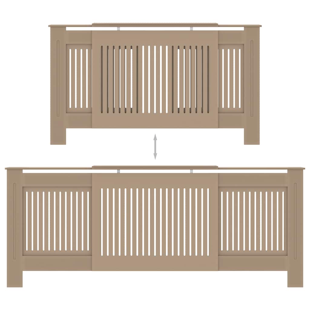 Radiatordeksel konstruert tre 205 cm