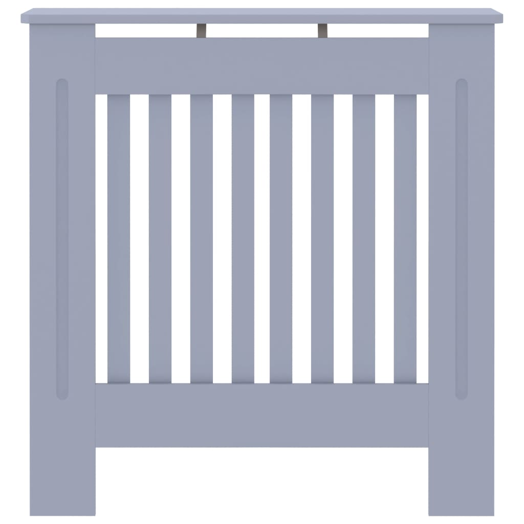 Radiatordeksel konstruert tre grå 78 cm