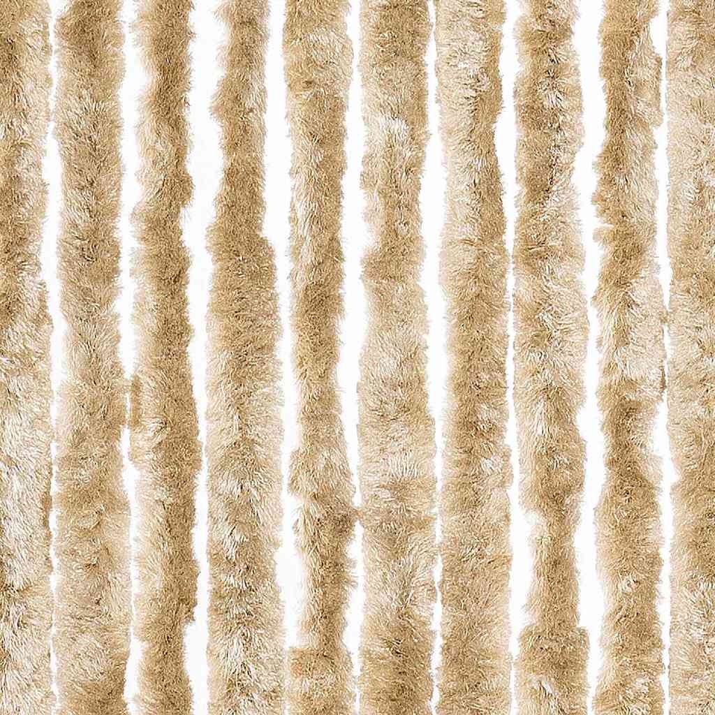Insektgardin beige 56x200 cm chenille