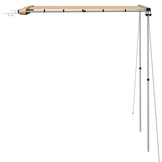 Markise til bobil og campingvogn 1,2x2x2,15 m beige