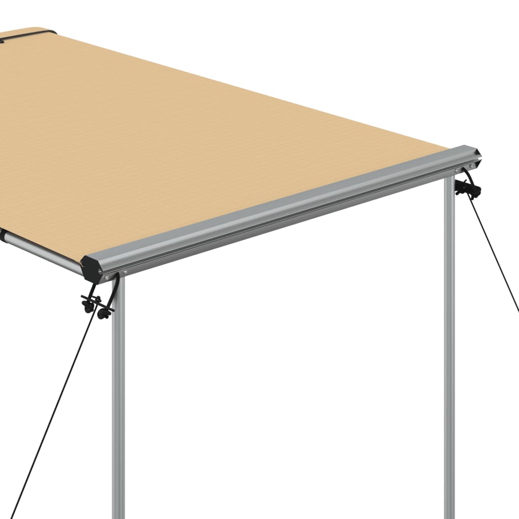Markise til bobil og campingvogn 1,2x2x2,15 m beige