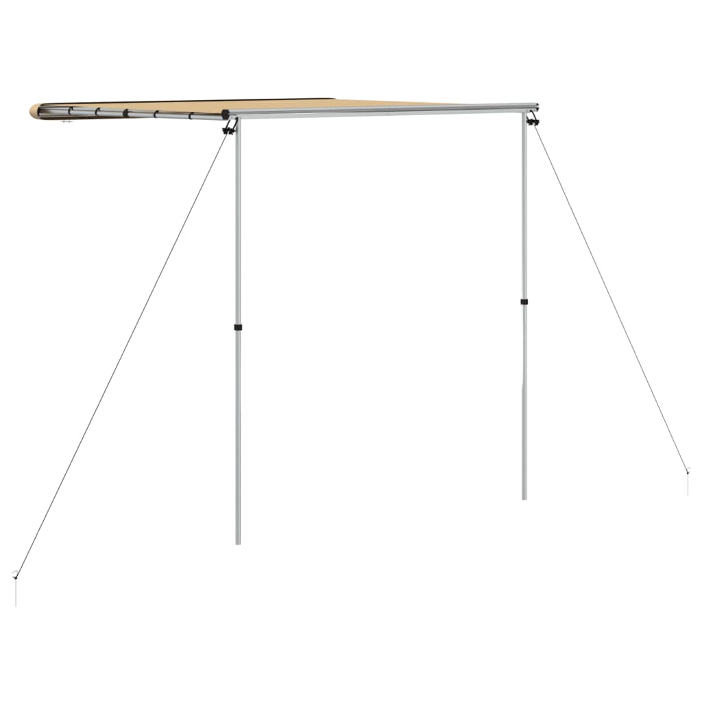 Markise til bobil og campingvogn 1,8x2x2,15 m beige