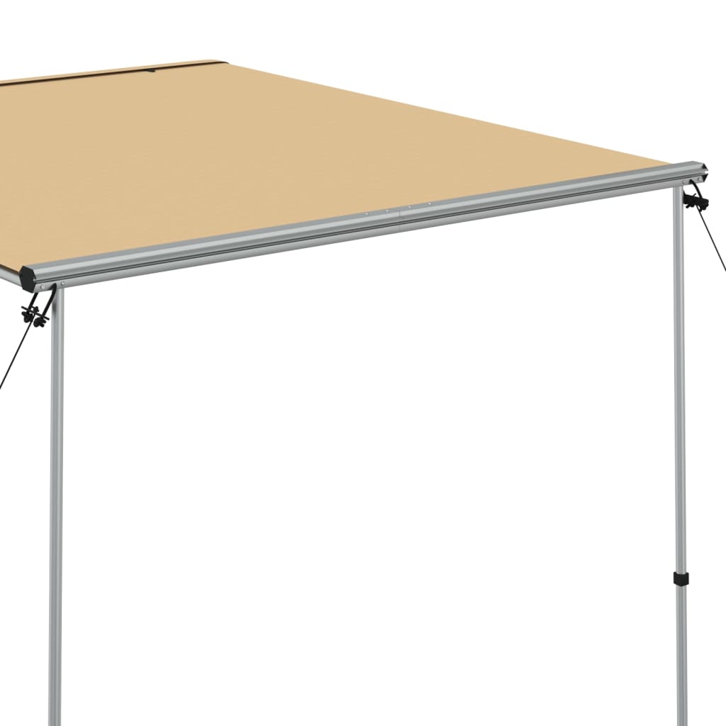 Markise til bobil og campingvogn 1,8x2,5x2,15 m beige