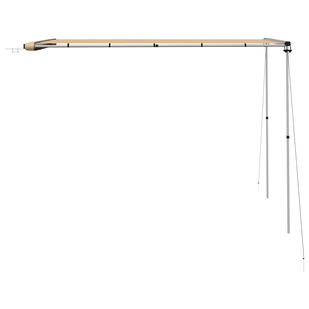 Markise til bobil og campingvogn 2,4x3x2,15 m beige