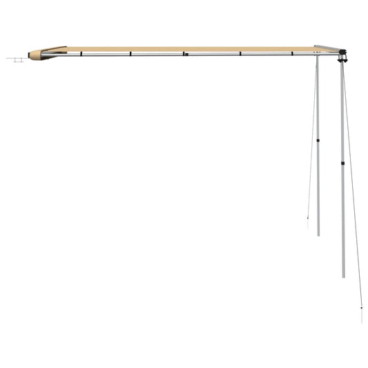 Markise til bobil og campingvogn 2,4x3x2,15 m beige