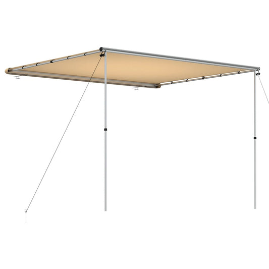 Markise til bobil og campingvogn 3x2,5x2,15 m beige