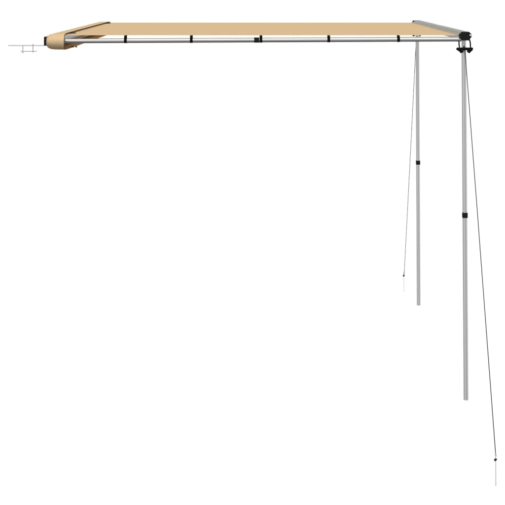 Markise til bobil og campingvogn 3x2,5x2,15 m beige