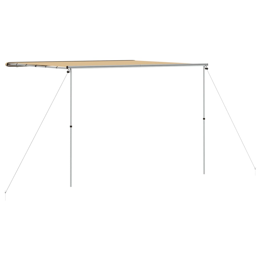 Markise til bobil og campingvogn 3x3x2,15 m beige