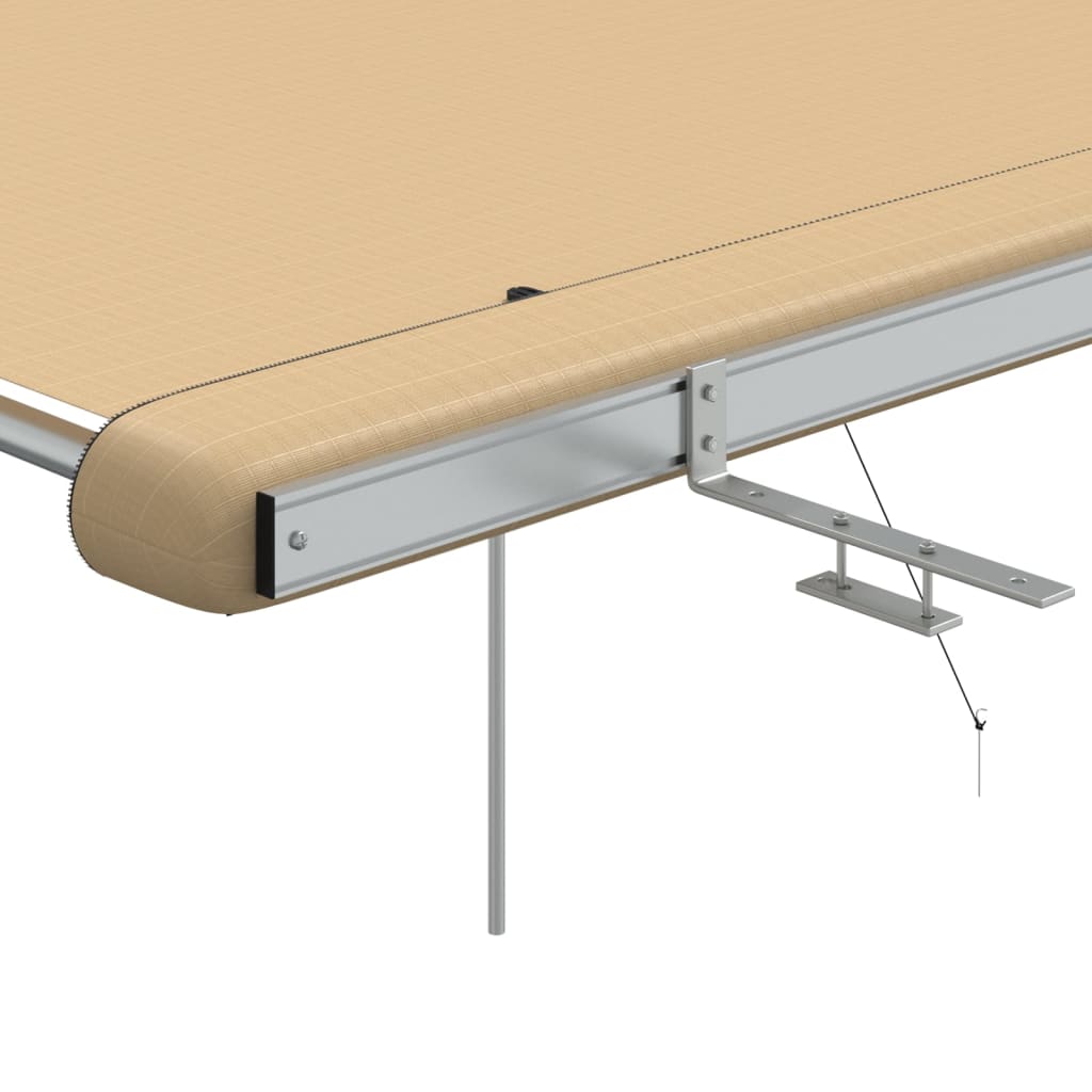Markise til bobil og campingvogn 3x3x2,15 m beige