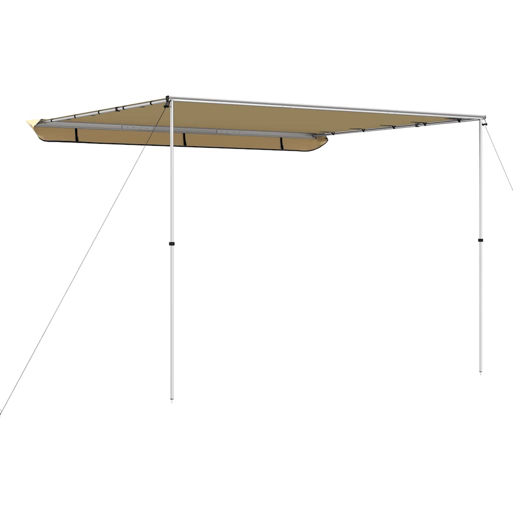 Markise til bobil og campingvogn 3,6x2x2,15 m beige