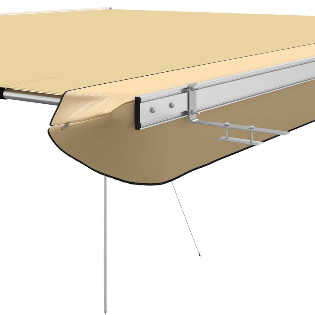 Markise til bobil og campingvogn 3,6x2x2,15 m beige