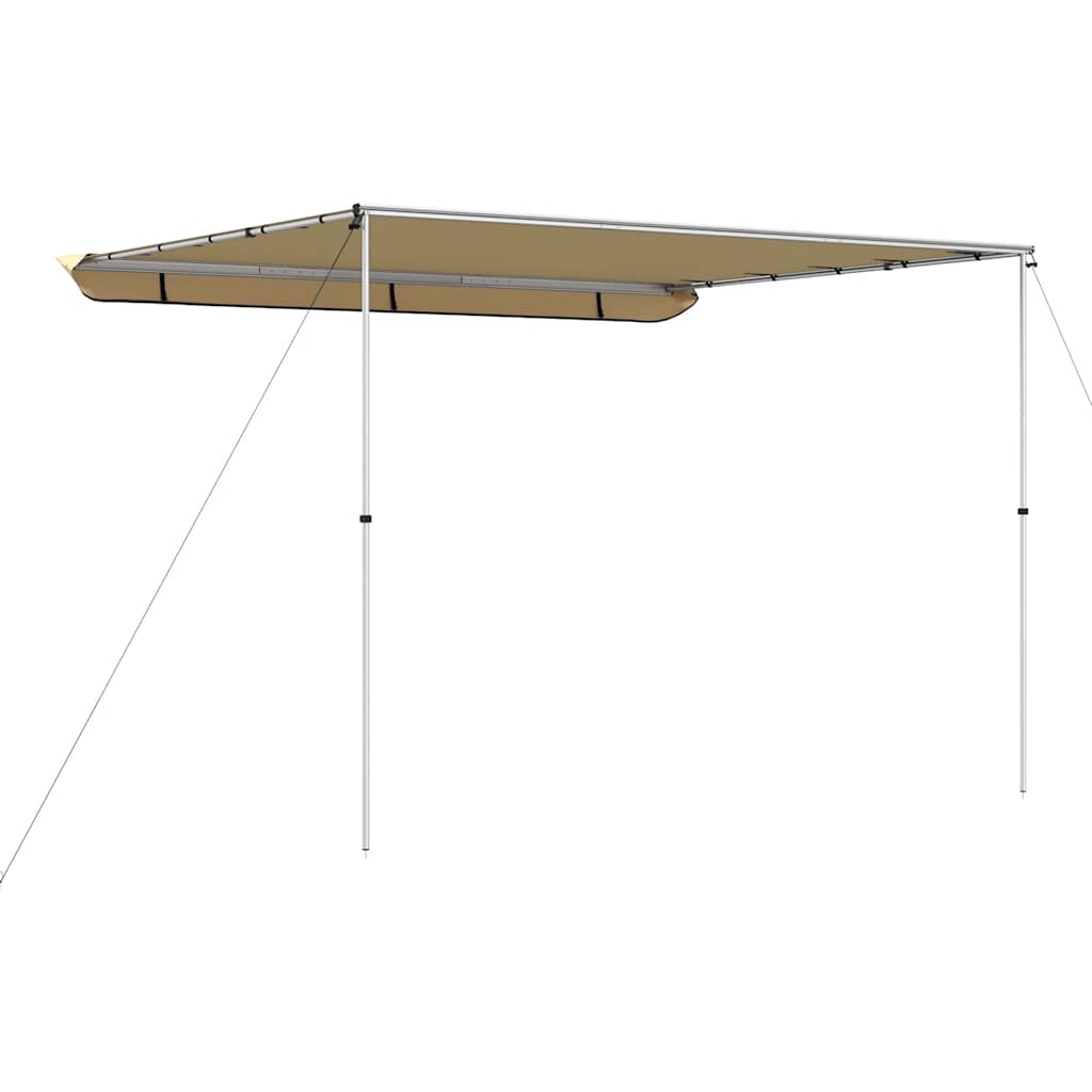 Markise til bobil og campingvogn 3,6x2,5x2,15 m beige
