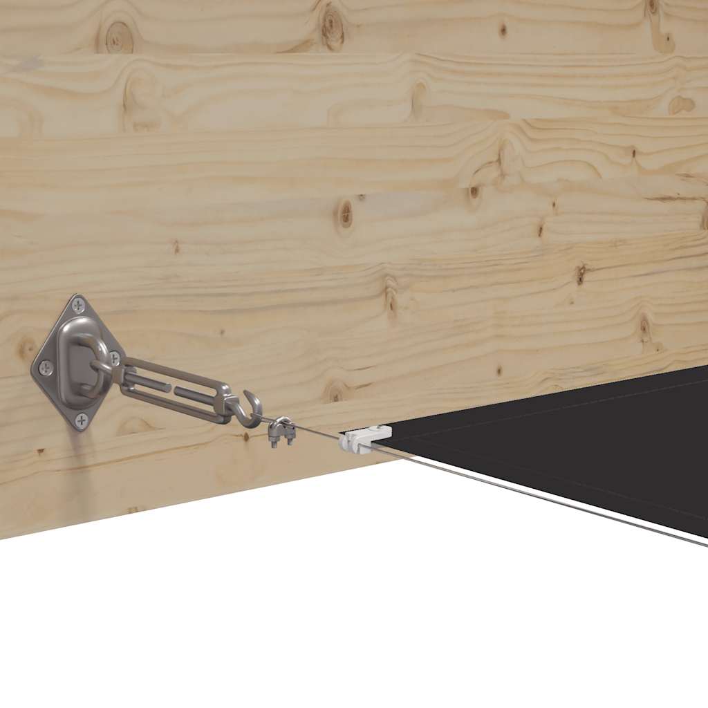 Vertikal markise antrasitt 100x1200 cm oxfordstoff