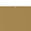Vertikal markise beige 60x600 cm oxfordstoff